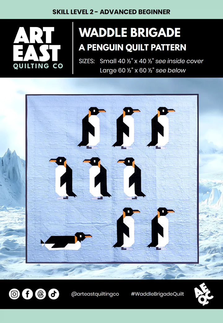 PATTERN: Waddle Brigade by Art East Quilting Co.