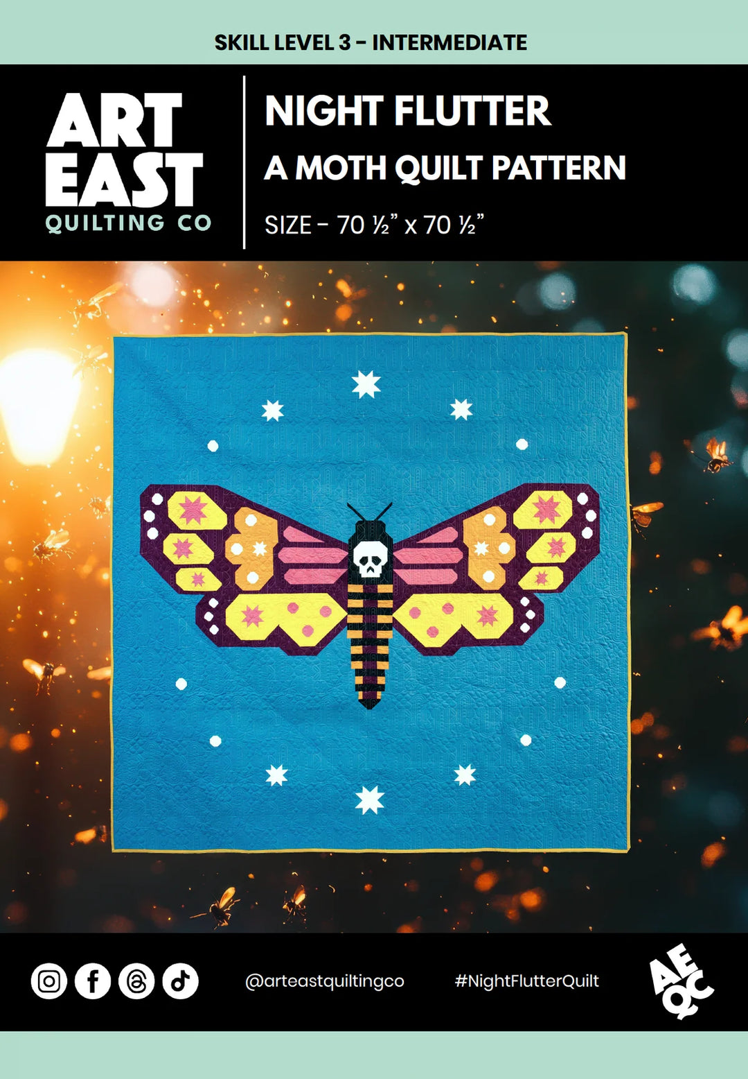 PATTERN: Night Flutter by Art East Quilting Co.