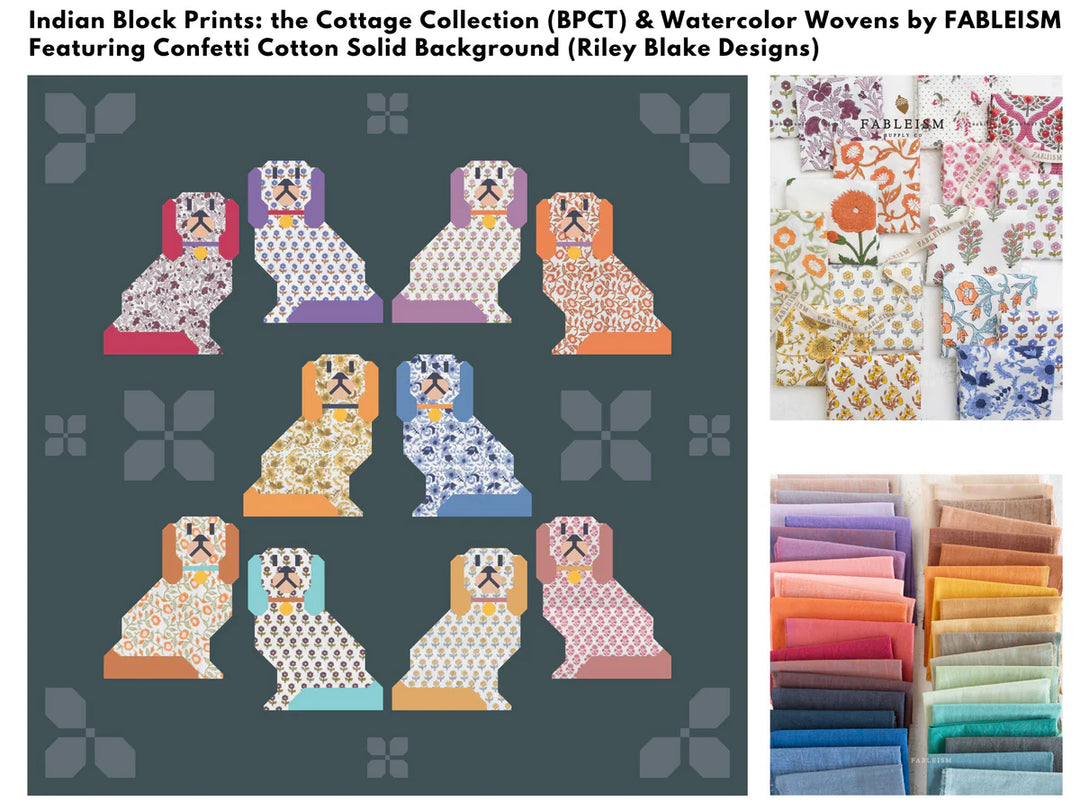 PATTERN: Mantle Dogs by Art East Quilting Co.