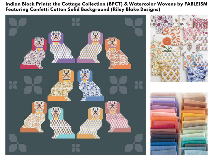 PATTERN: Mantle Dogs by Art East Quilting Co.