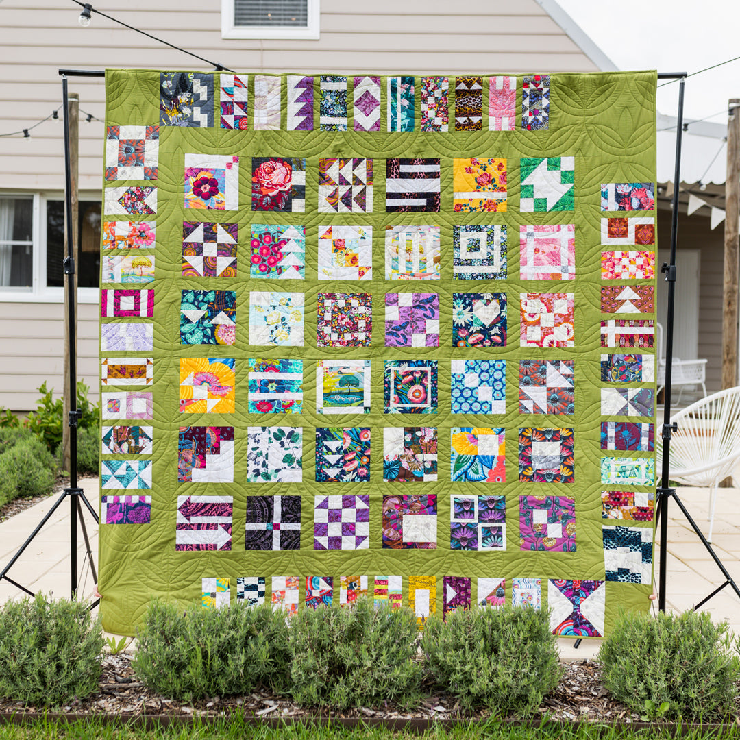 PATTERN: Kinship: 100 Block Fusion Sampler