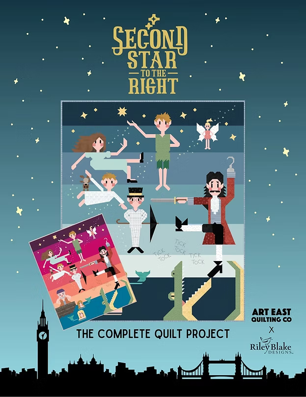 PATTERN: Second Star to the Right by Art East Quilting Co.