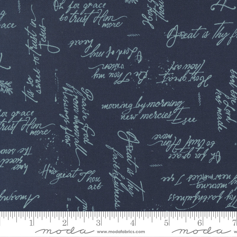 Moda - Fancy That Design House - Songbook: A New Page - Noted - Navy