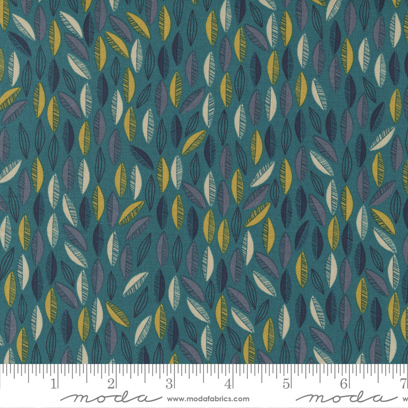 Moda - Fancy That Design House - Songbook: A New Page - Cascade - Dark Teal