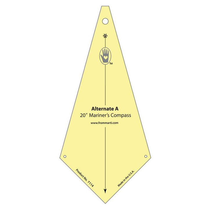 20" Mariner's Compass Template Set - Marti Michell