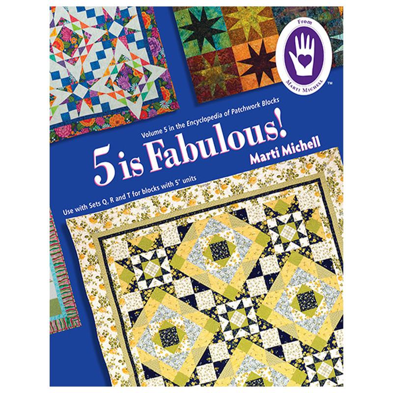 BOOK: Encyclopedia of Patchwork Blocks - 5 is Fabulous - Marti Michell