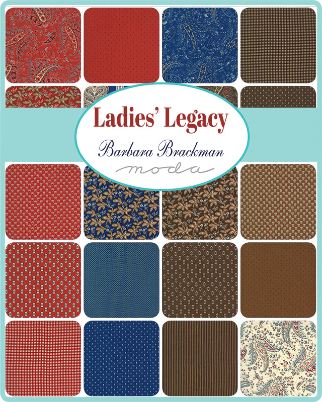 Moda - Barbara Brackman - Ladies' Legacy – Mini Charm Pack
