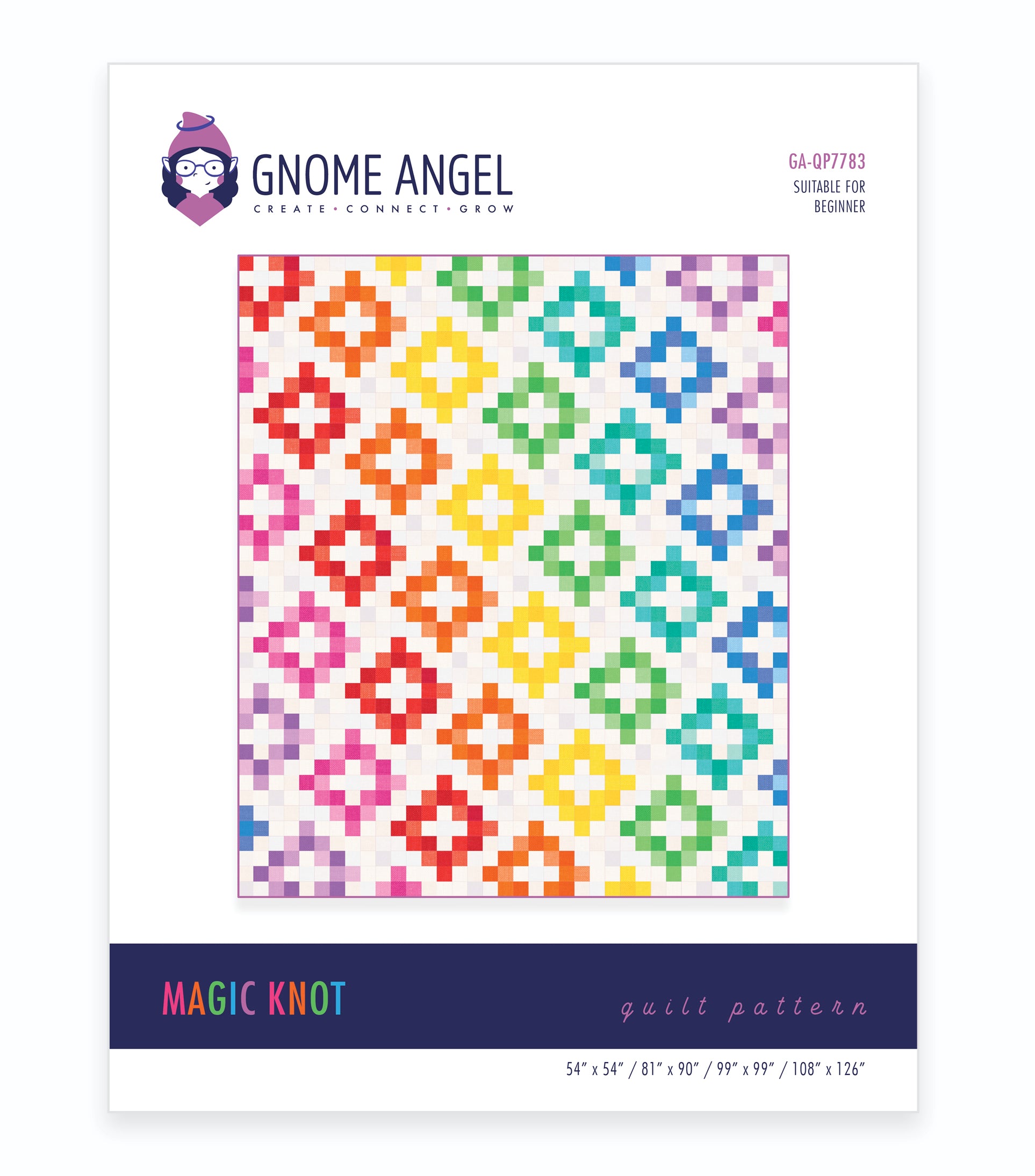 PATTERN: Magic Knot Quilt Pattern – Shop GnomeAngel Australia