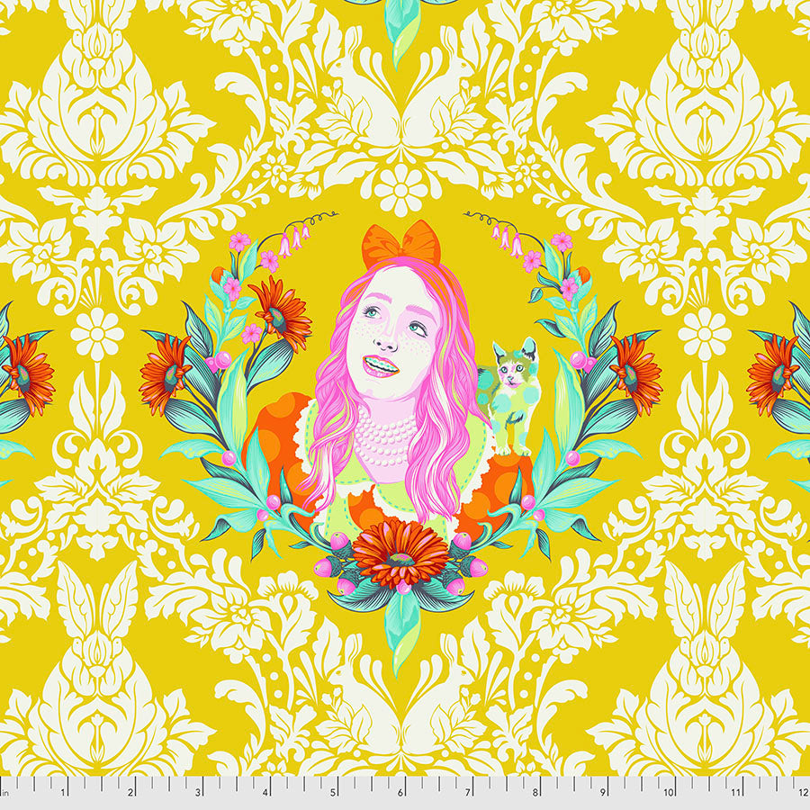 Free Spirit Fabrics - Tula Pink - Curiouser & Curiouser - Alice - Sugar