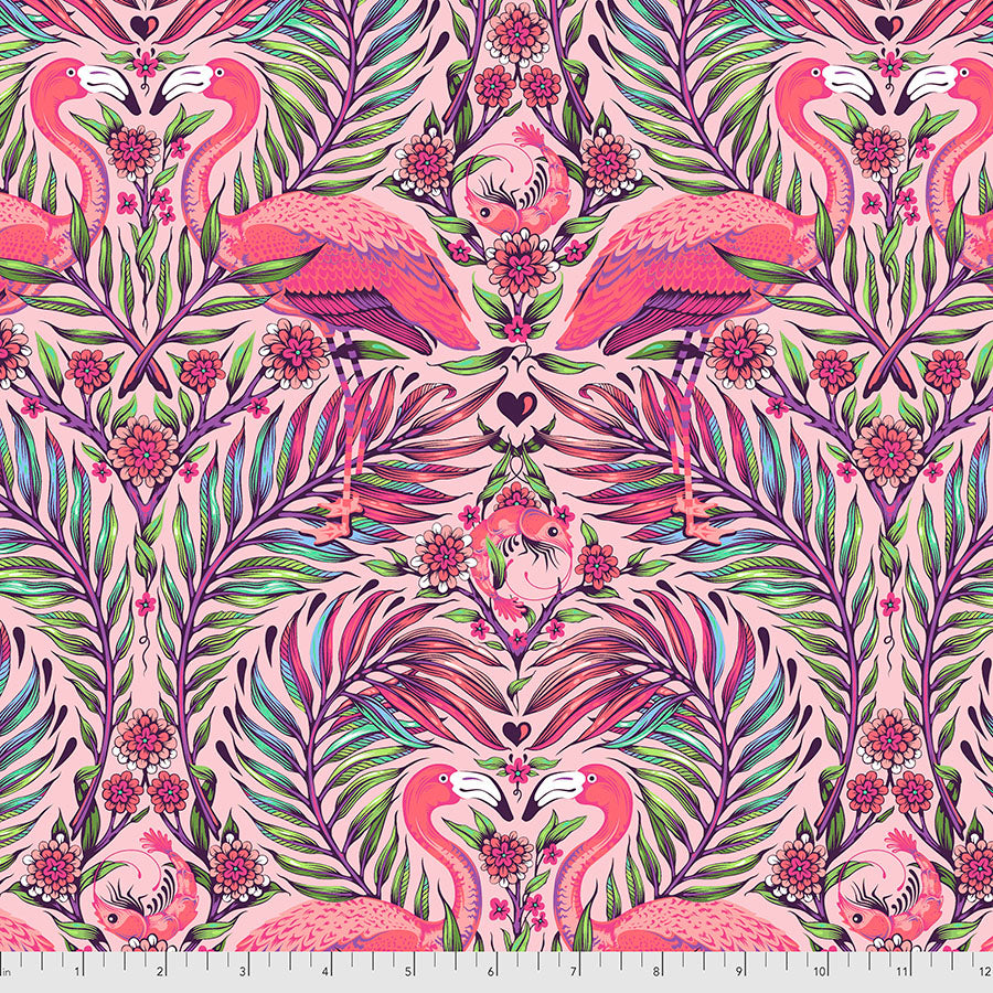 Free Spirit Fabrics - Tula Pink - Daydreamer - Pretty in Pink - Dragonfruit