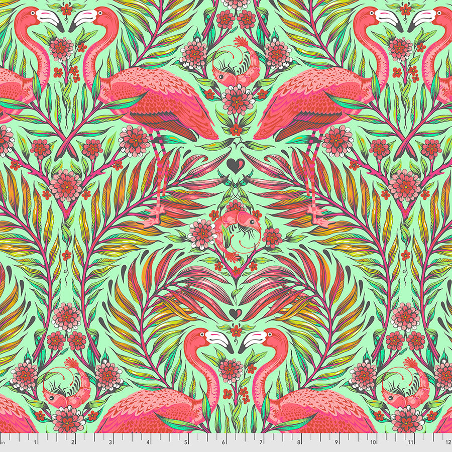 Free Spirit Fabrics - Tula Pink - Daydreamer - Pretty in Pink - Mango