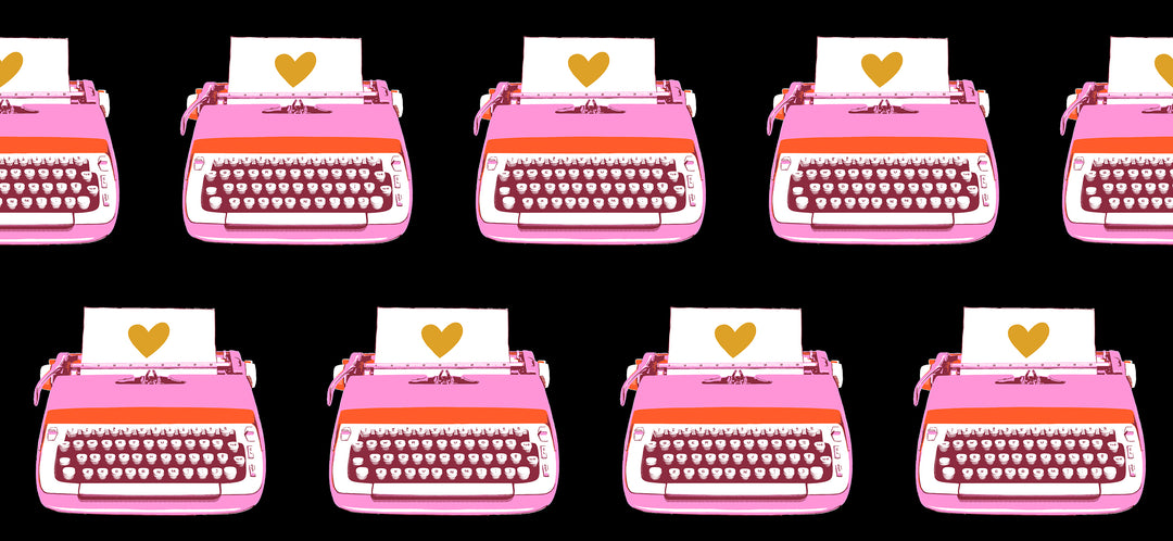 Ruby Star Society - Moda - Darlings 2 - Typewriters - Black