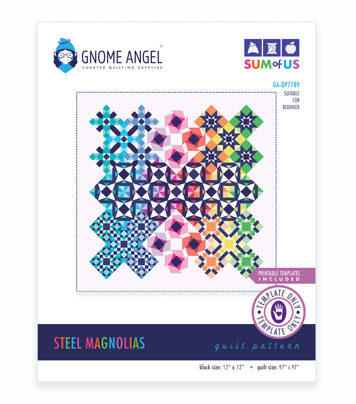 PATTERN: Steel Magnolias Sampler - Sum of Us Series - PDF