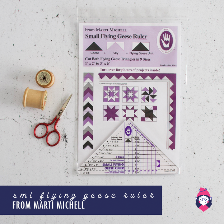 Flying Geese Ruler (Small) - Marti Michell