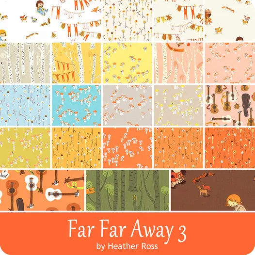 Windham Fabrics - Heather Ross - Far Far Away III – FQ Bundle